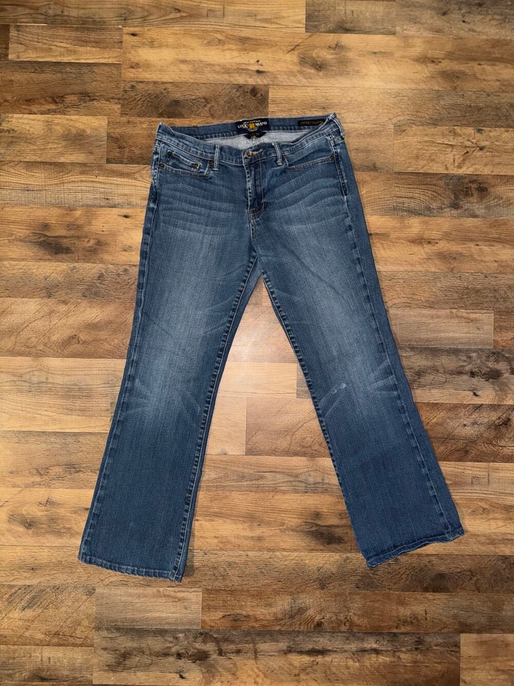 Lucky Brand women’s sweet’n’low blue jeans